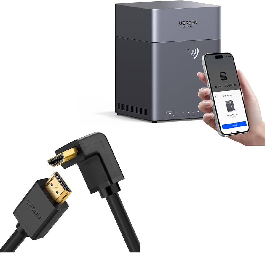 Amazon.com: UGREEN NAS DH4300 Plus 4-Bay Desktop NAS,Network